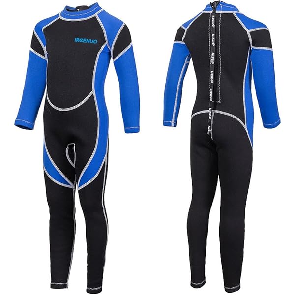 Move 2 Change Full Length Wetsuit Kids 3mm Neoprene Suit Kids Wetsuit