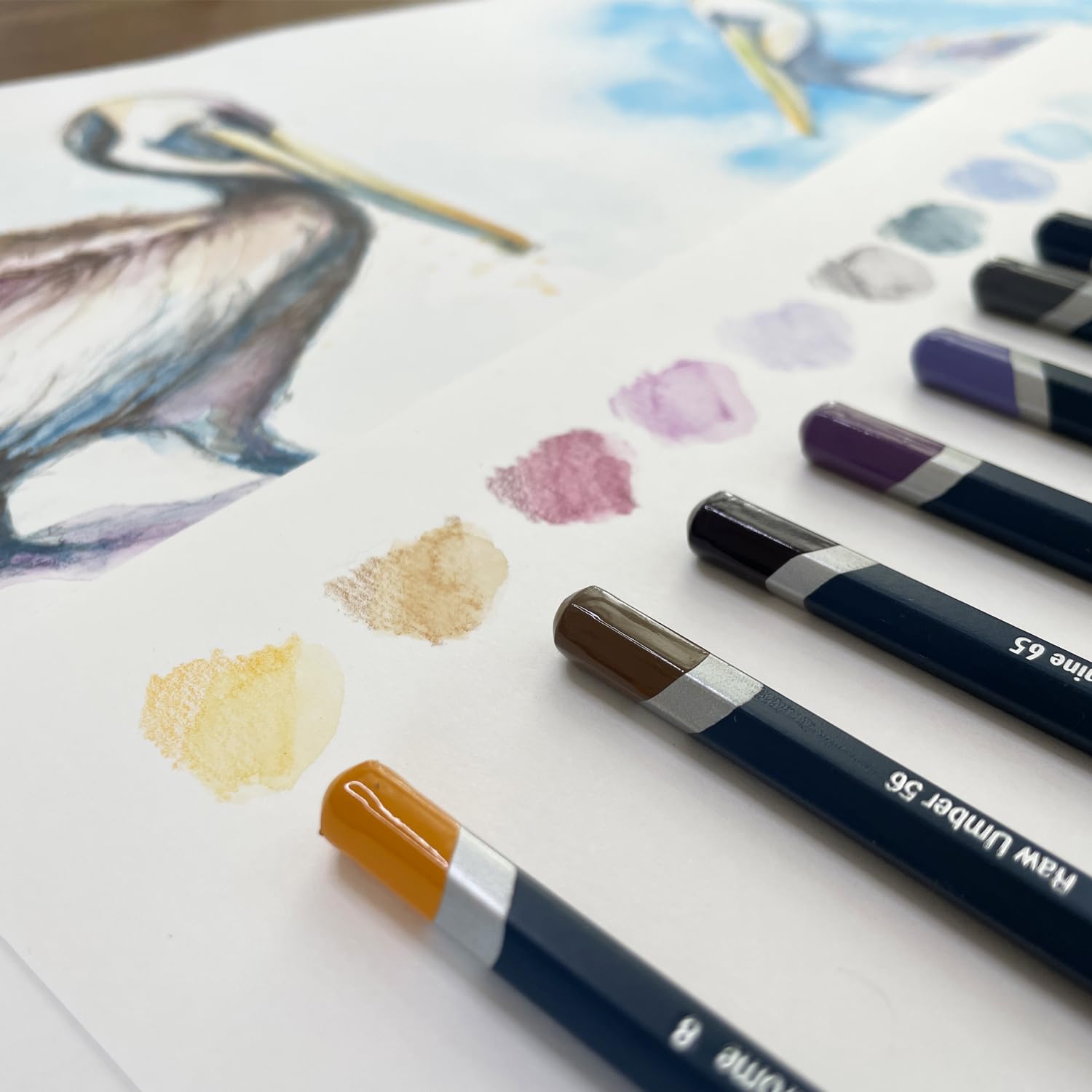 Derwent Colored Pencils, WaterColour, Water Color Pencils, Drawing, Art, Metal Tin, 72 Count (32889)