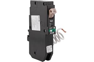 CUTLER HAMMER CUTLER-HAMMER CHFN115AF 15 Amp Single Pole Arc Fault AFCI Circuit Breaker, Pigtail Neutral, 120/240V, 10kAIC, UL Listed (1)