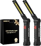 Coquimbo LED Rechargeable Work Light 360° Rotating Magnetic Base 4 Pack