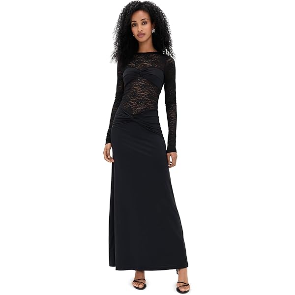 Runaway the Label Women's Gia Maxi Dress, Slate, XL at Amazon Women's  Clothing store