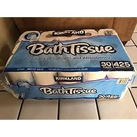 Kirkland Signature Ultra Soft Bath 2-Ply Tissue 4.5" x 4.0", 36 Rolls (231 Sheets per Roll)