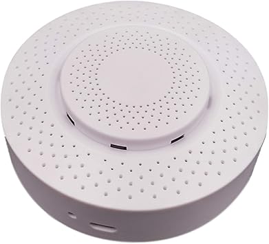 SOLE HOME Smart Air Box 5 in 1 Smart Air Qualitt Detektor Echt Zeit Tests Formaldehyd VOC CO2 Temperatur Feuchtigkeit APP Fernbedienung Zigbee Hub Erforderlich