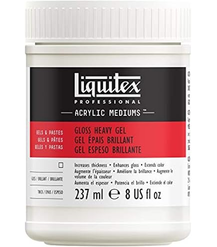 Pebeo Gel Medium Iridescente Oro Per Pittura - 250 Ml, Miscelabile Con Colori, Diluibile In Acqua - 2