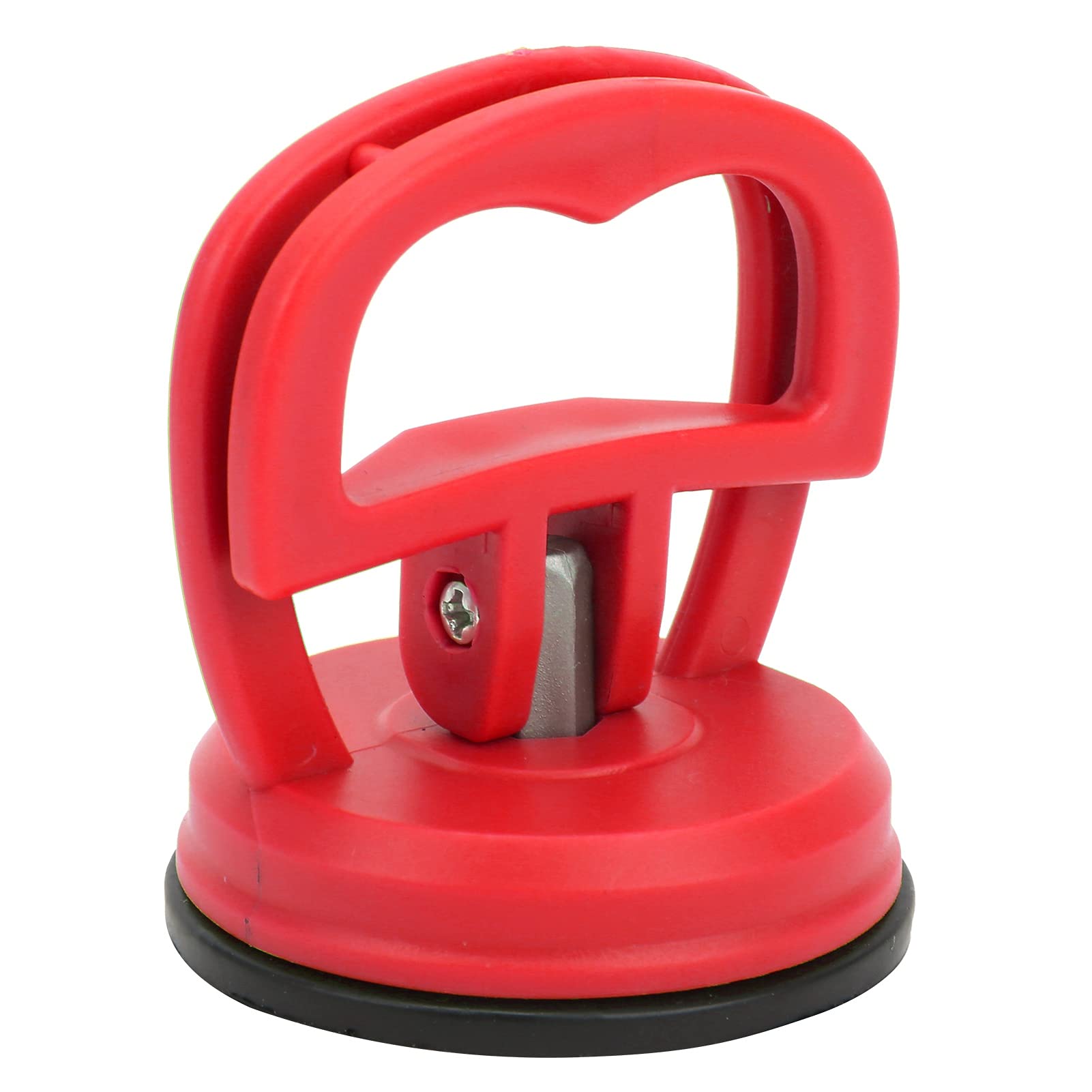 Ruler Handle, Heavy Duty Suction Cups, Quilting Ruler Handle for Sewing Cutting Precision, Red for Craft Makers, DIY Enthusiasts, Home Sewing Projects