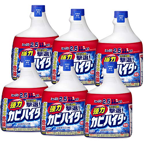 【ケース販売】 ワイドハイター 強力カビハイター カビ取り剤 ハンディスプレー つけかえ 大容量 1000ml×6個商品画像