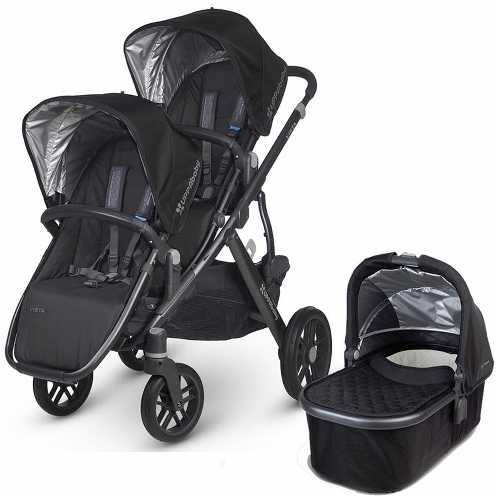 uppababy vista double bassinet