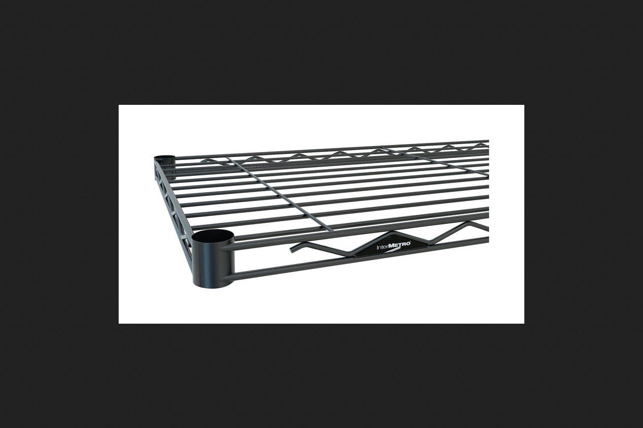 InterMETRO 14 36-Inch Shelf, Black