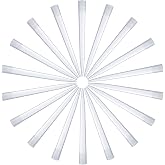 FOUR E'S SCIENTIFIC 10mL Pipette Tips, 100 Pcs Universal Micropipette Tips | Autoclavable Polypropylene (PP), Transparent