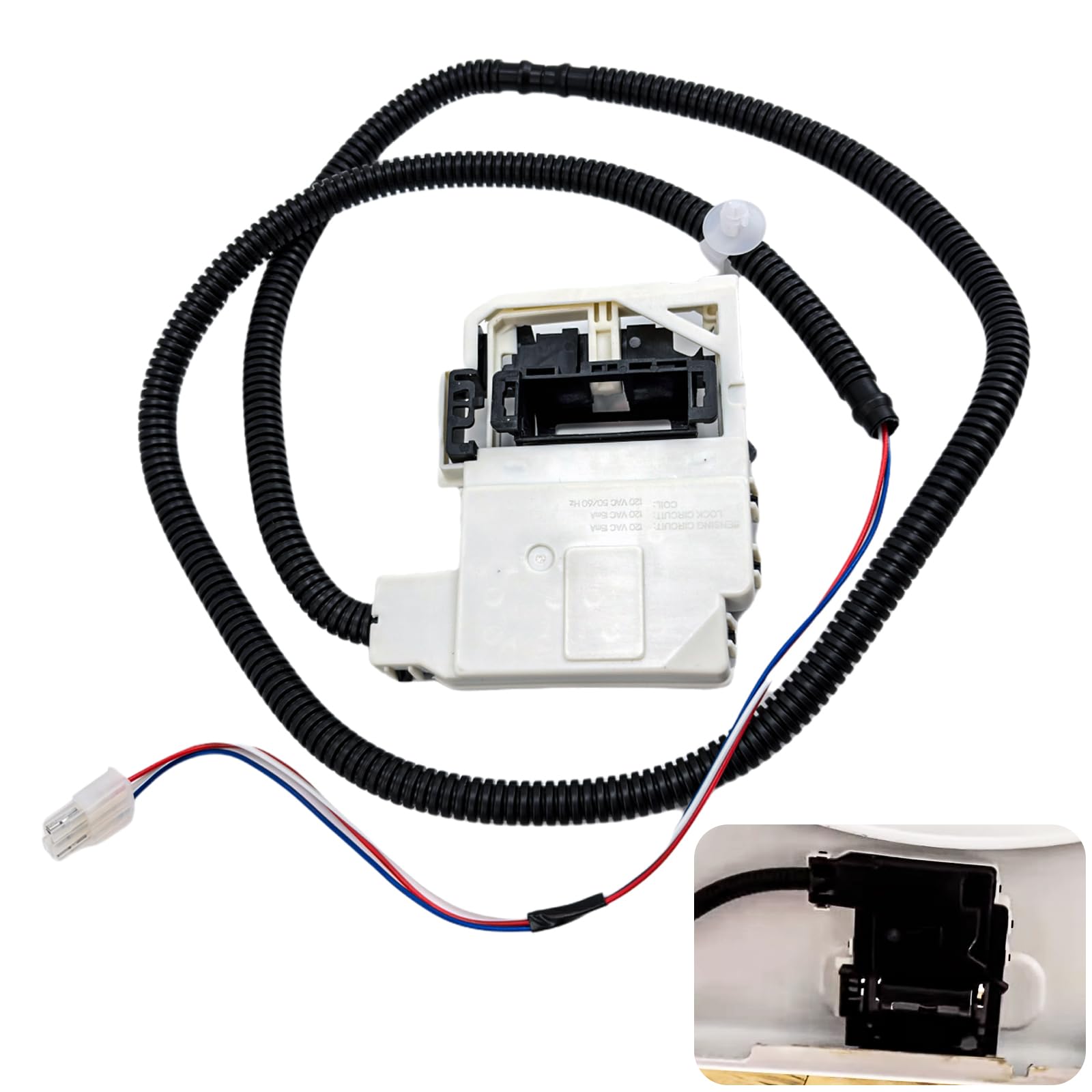 Photo 1 of CEYHTLY W11670519 Washer Lid Lock Latch Asembly Compatible with Maytag Whirlpool Washer Lid Lock Switch Replaces W11368616, 4981394, AP7214714, PS17215992, EAP17215992, 240111224, 11.352.731,12250-71