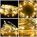 ITART Micro LED String Lights Battery Powered Set of 8 Warm White Mini Fairy Light 20 LED 6Ft Ultra Thin Copper Wire Rope Lights for Christmas Trees Wedding Parties Bedroom