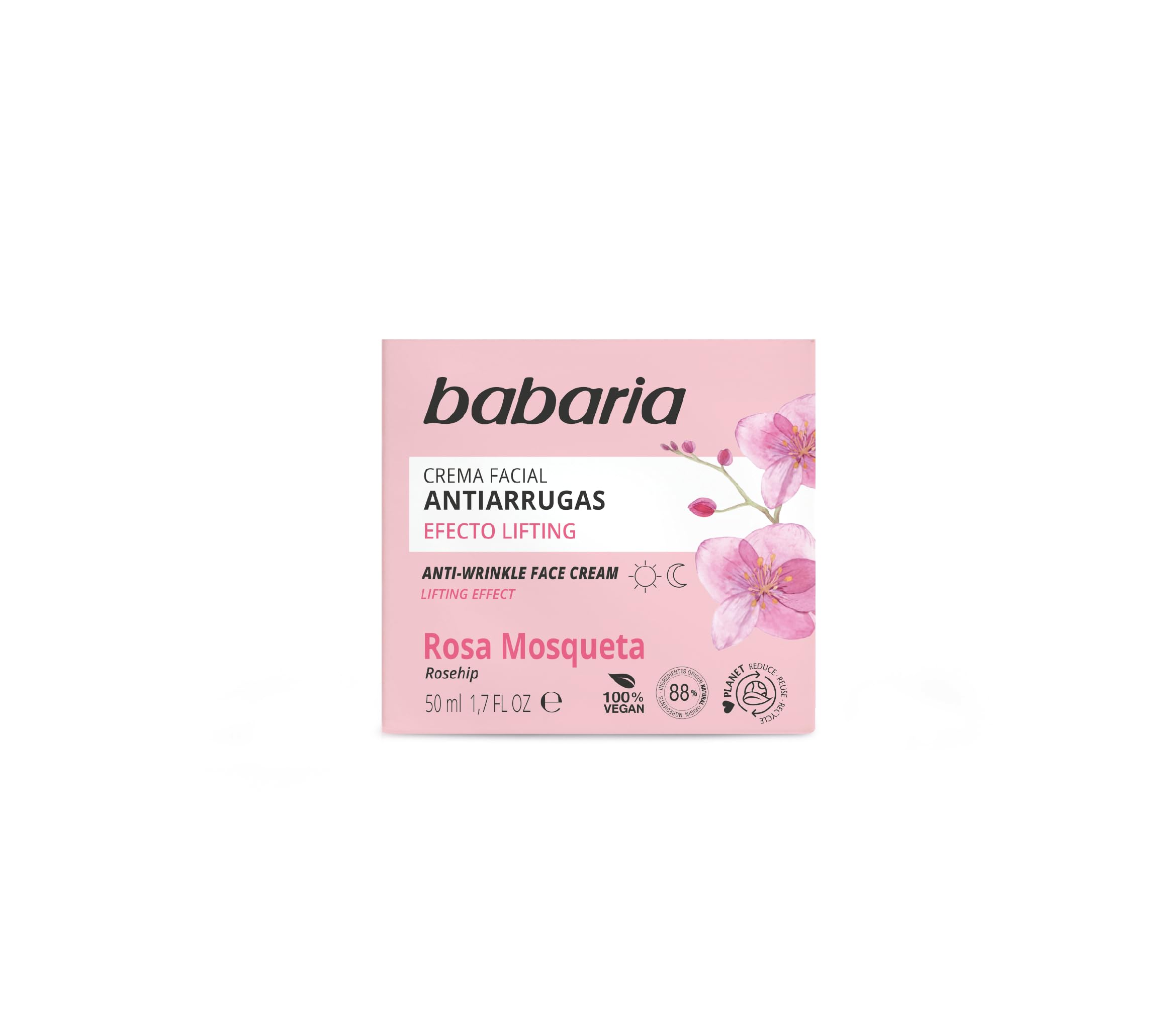 Babaria Rose Hip Oil Anti Wrinkle Face Cream 50ml