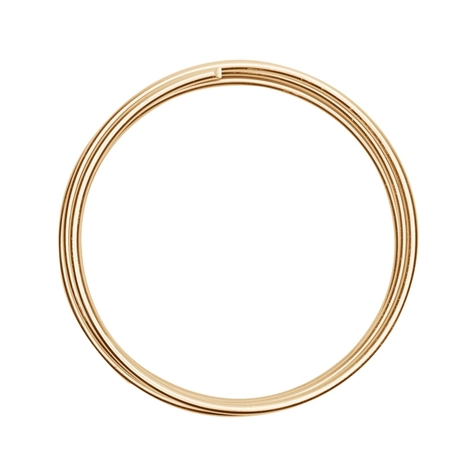 Vaessen Creative Aluminium Craft Wire 6.6 ft (2 m) x 0.16" (4 mm) Light Gold - Flexible Metallic Wire for Crafting, Flower Arranging, Jewellery Making and Modelling