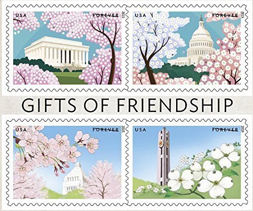 Gifts of Friendship Sheet of 12 Forever Stamps 2015 NEW RELEASE Japan Joint Issue
