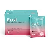 Biosil Advanced Hair Growth Formula - 30 Packets - Promotes Hair (re) Growth, Prevents Hair Loss and Shedding & Increases Thickness and Strength - with Patented ch-OSA - 1 Month Supply