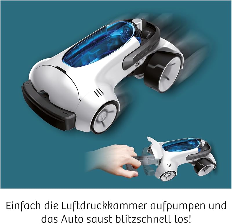 Air Power Racer, luftbetriebenes Spielzeug Renn-Auto