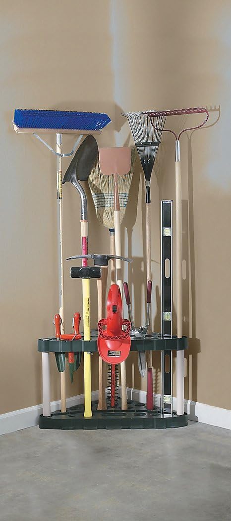 Rubbermaid 5A47 30 Tool Corner Tool Rack: Home & Kitchen