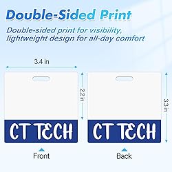 Besoar 5 Pack CT Tech Badge Buddy Card Holder