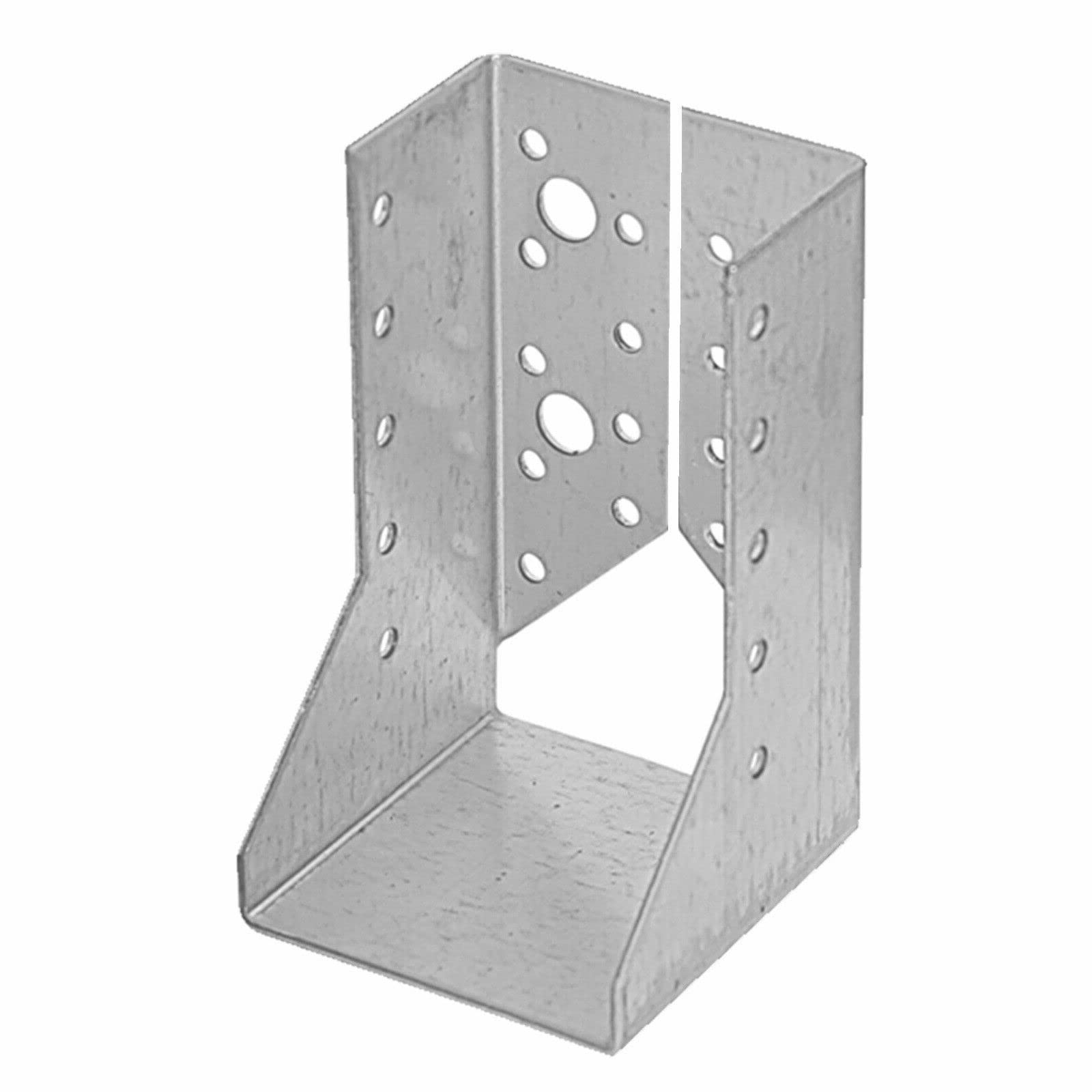 bricoleva.it Shoe Bracket for Wooden Beam Support in Galvanised Steel with Inner Wings – Internal Shoe for Wooden Beams, Joint Plate for Gazebo Canopy Poles