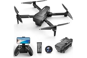 NEHEME NH760 Drones with 1080P HD Camera for Adults, WIFI FPV Live Video, Foldable Drones for Kids Beginners, Headless Mode, Altitude Hold, RC Quadcopter Toys Gifts with Speed Adjustment, 3D Flips