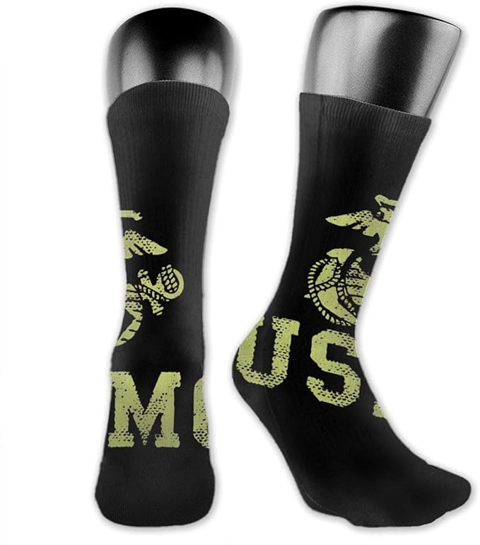 United States Marine Corps USMC Mens Hiking Athletic Socks Moisture