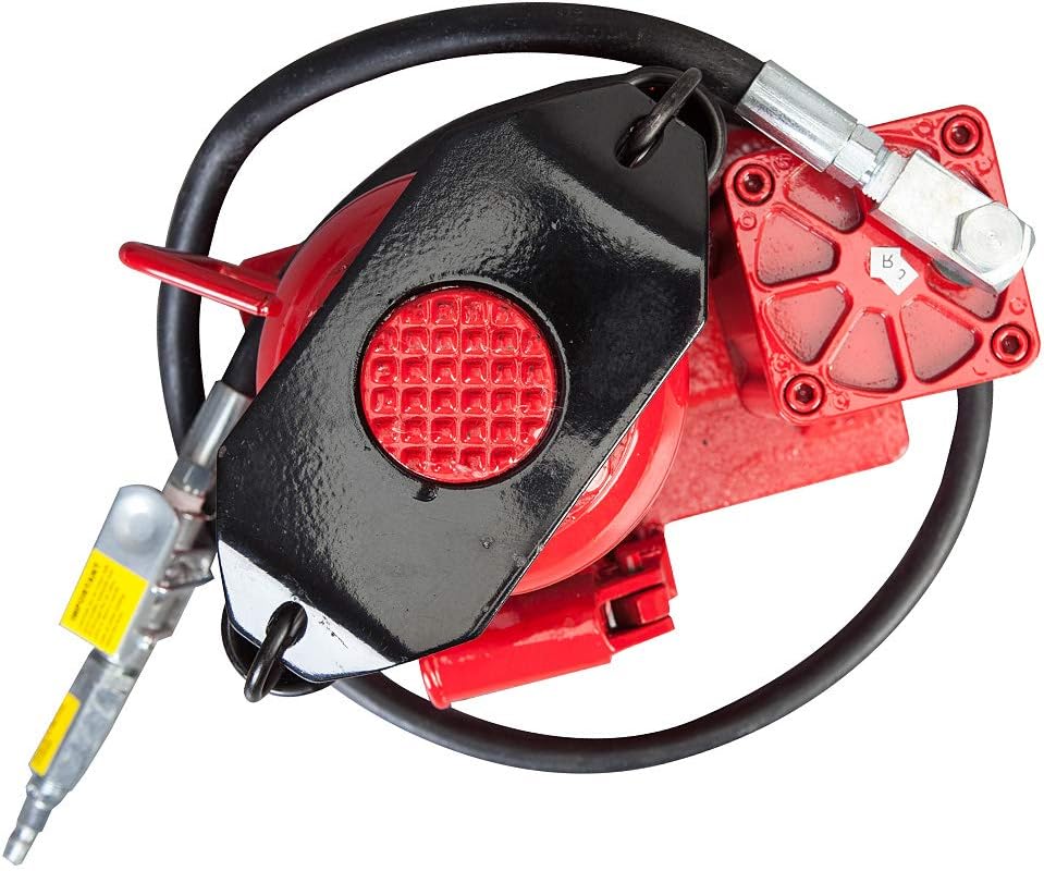 BIG RED TA92006 Torin Pneumatic Air Hydraulic Bottle Jack with Manual Hand Pump, 20 Ton (40,000 lb) Capacity, Red: Automotive