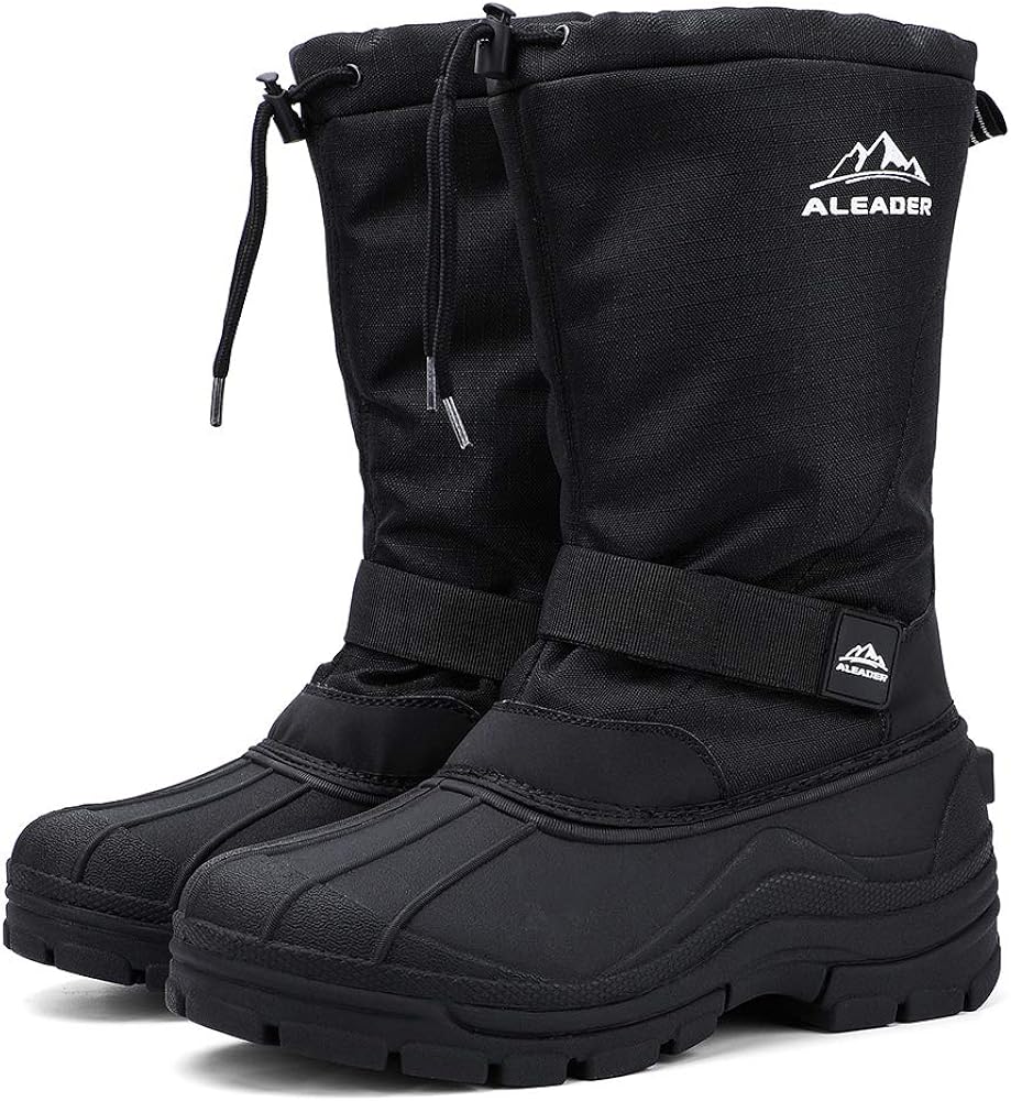  | ALEADER Men's Insulated Waterproof Winter Snow Boots | Snow Boots