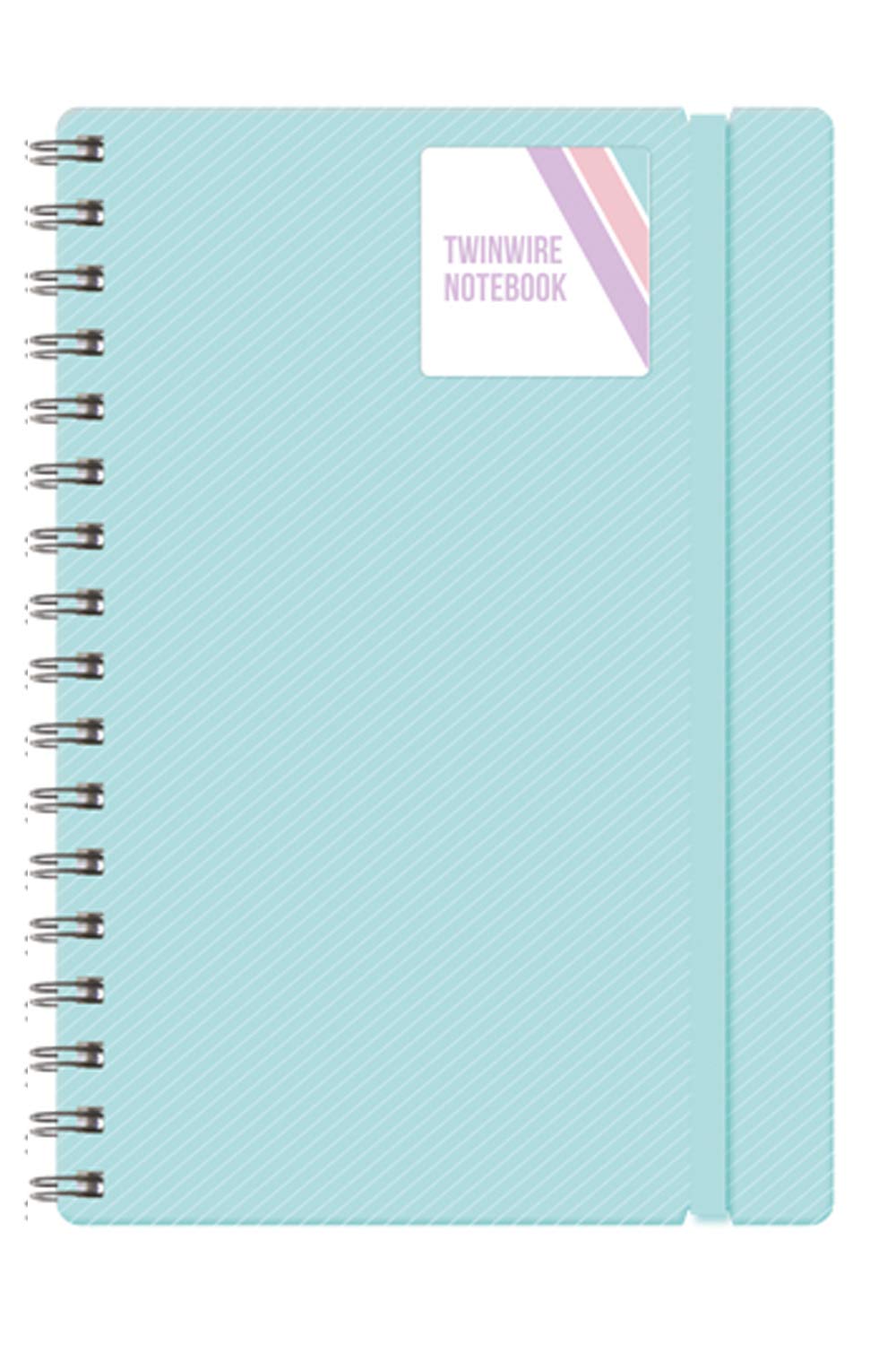 A5 Twinwire Soft Cover Pastel Notebooks Mint Green