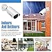 ISEEUSEE 8CH Security Camera System 1080N Video DVR recorder with 6 x HD 1920TVL 1080P Indoor Outdoor Weatherproof CCTV Cameras, Motion Alert, Smartphone, PC Easy Remote Access, NO Hard Drive