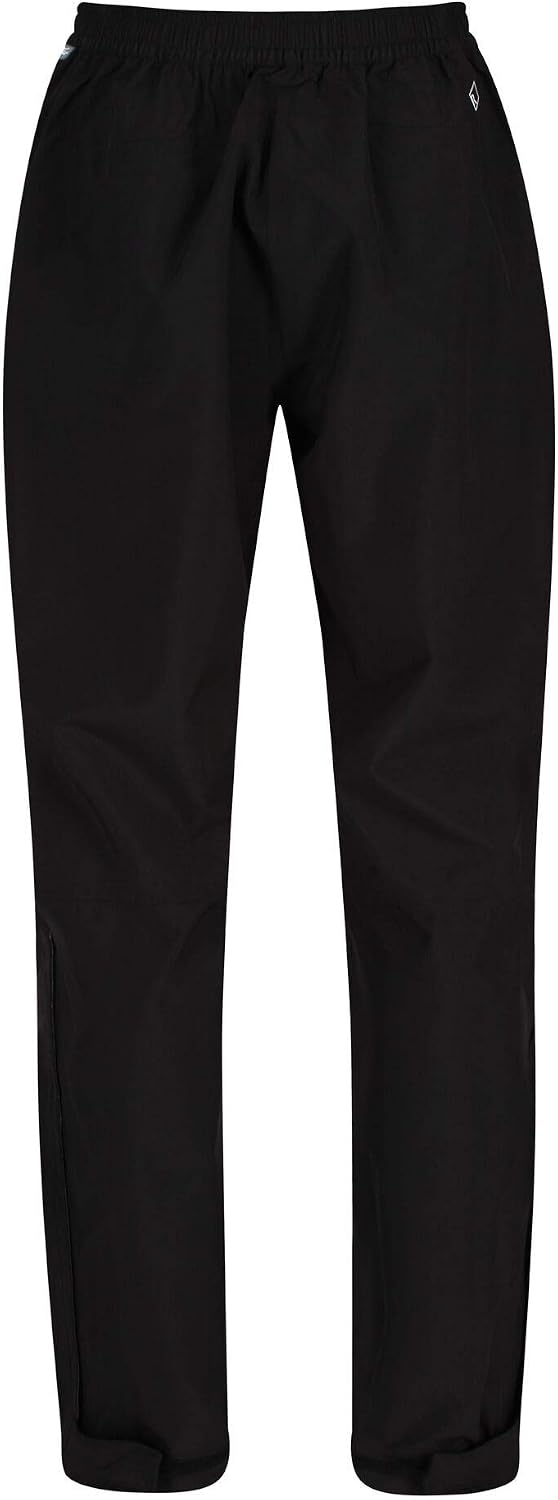 Regatta Women's Highton Waterproof Overtrousers Black - Image 5