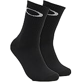 Oakley MAN Ellipse Crew Socks, Black, Large US