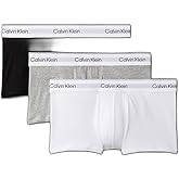 Calvin Klein underwear mens Icon Cotton Stretch 3-pack Low Rise Trunk