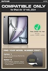 SUPCASE for iPad Air 13 Inch Case M2 2024 with