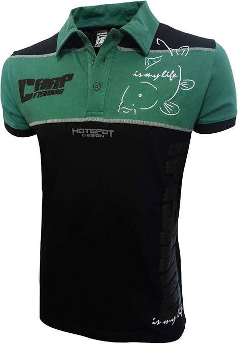 carp fishing polo shirts