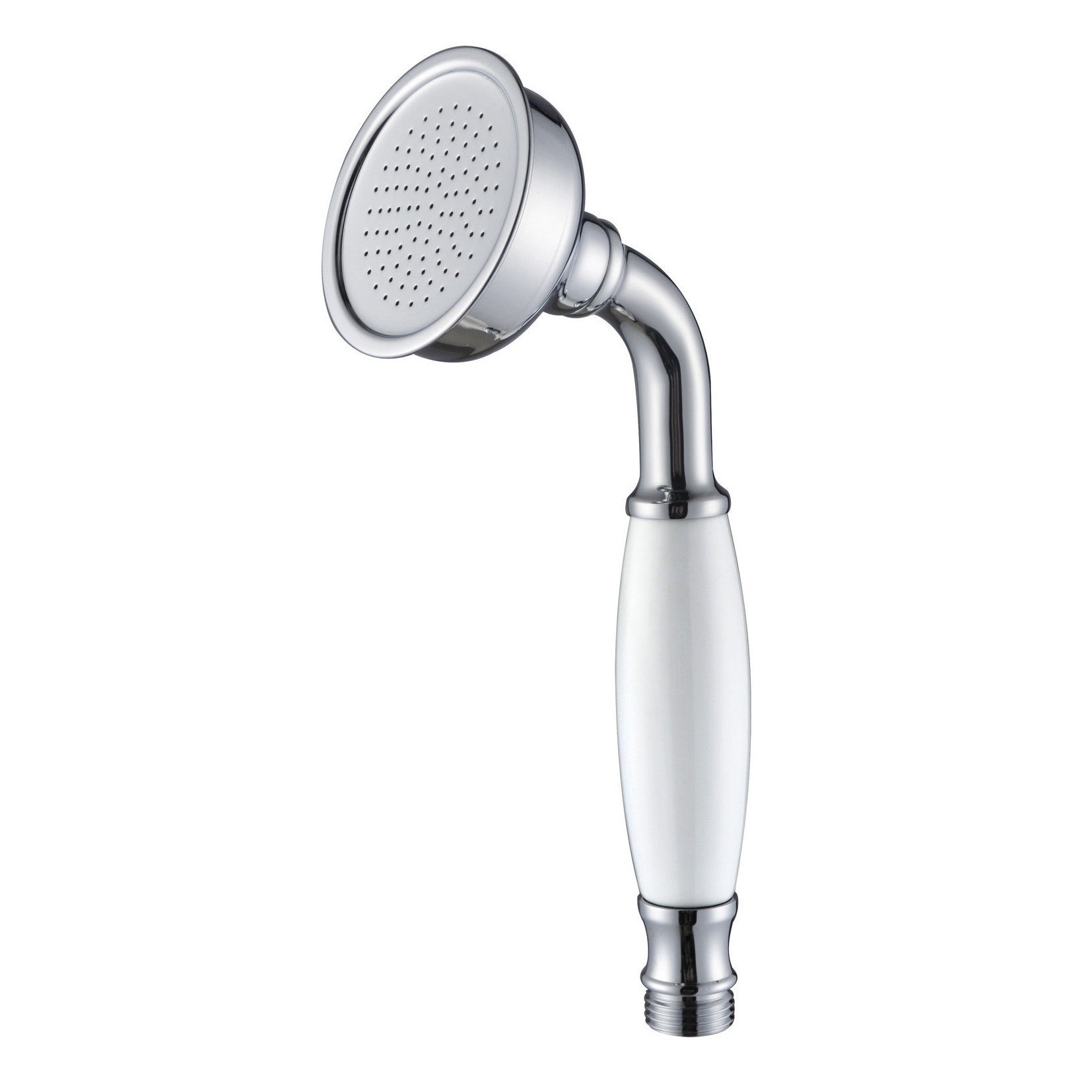 Ownace Bathroom Classic Style Traditional Brass&Ceramics Telephone Hand Shower Head Chrome