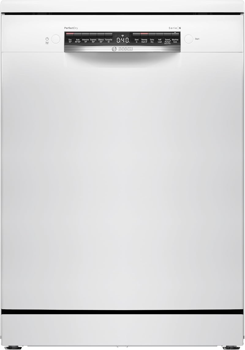 Bosch Series 6 Free-Standing Dishwasher 60 cm White