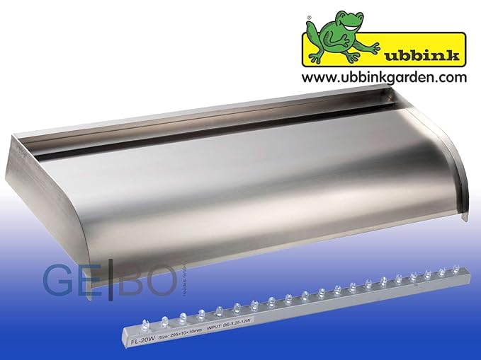 Ubbink Nevada Wasserfall LED - BLAUE Leuchteinheit 2014 (90 cm breite