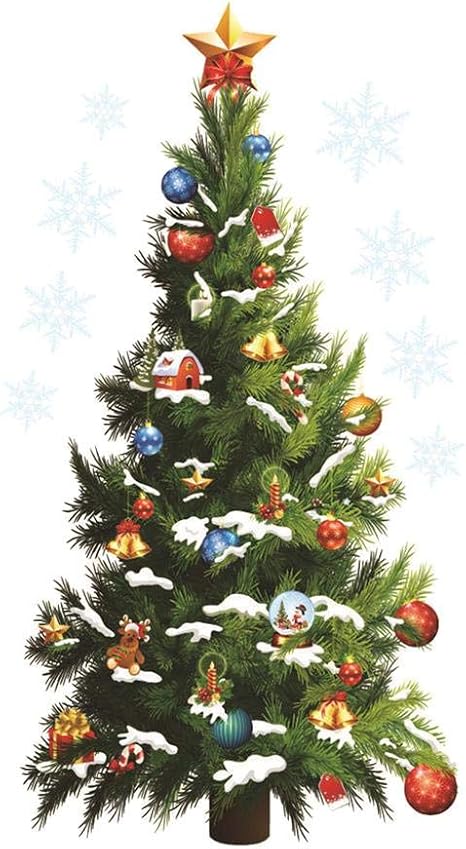Albero Di Natale A Muro Amazon.Albero Di Natale Adesivi Murali Murales Albero Di Natale Adesivo Da Parete Smontabile Di Natale Adesivo Impermeabile Decorazione Natalizia Per La Casa Amazon It Salute E Cura Della Persona