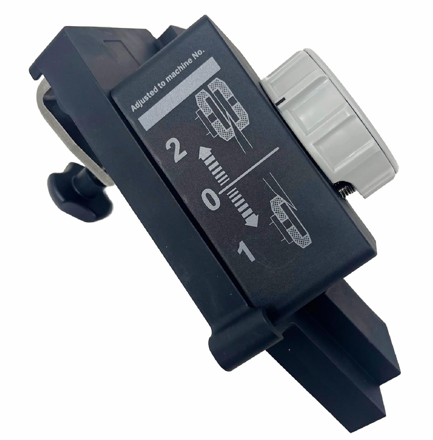 Photo 1 of Bizerba Sharpening Stone Attachment for Deli Slicers - Coarse & Fine Stones - Made in Italy by Cozzini Cutlery Imports - Black