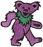 Application Grateful Dead Purple Bear, 1 Patch