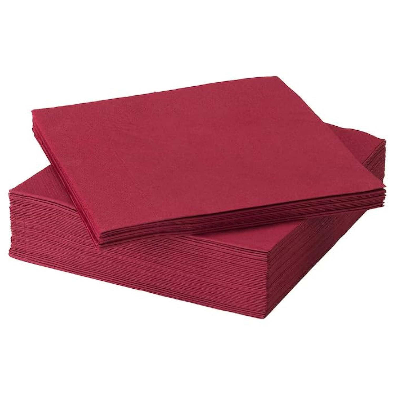 IKEA FANTASTISK - Paper napkin, red / 50 pack - 40x40 cm