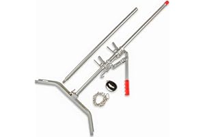 Jeffers Livestock Double Ratchet Calf Puller – Heavy Duty Stainless Steel Puller, Best Tool for Cow Deliveries, with 66" Rod,