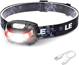 Lepro Head Torch Rechargeable LED Headlamp 5 Modes 150m Waterproof view 1