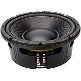 P-Audio SD12R100 12-in Neo Rolled Edge Woofer with 4-in Voice Coil 1200 Watts Continuous Power &amp; 4800 Watts Peak 8-Ohm