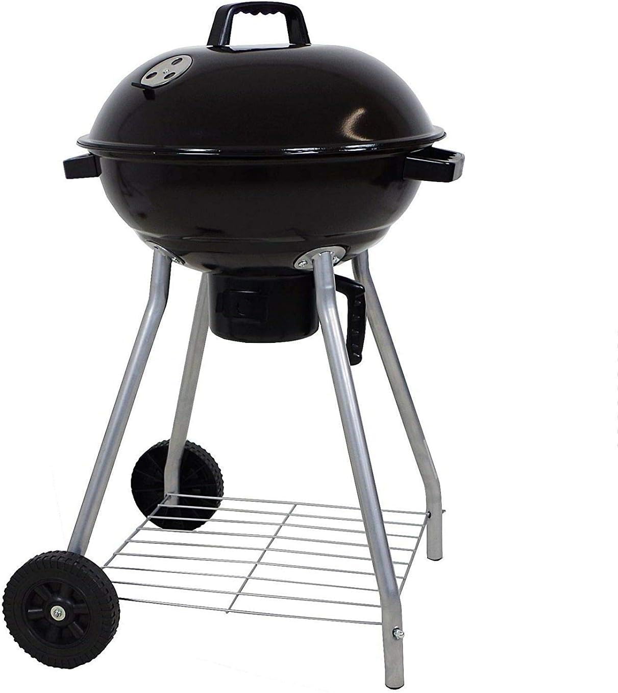 Edco 871125241456 18-Inch Round Barbecue with Lid and Metal Handle