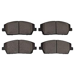 TRQ Front Brake Pads Ceramic Compatible with