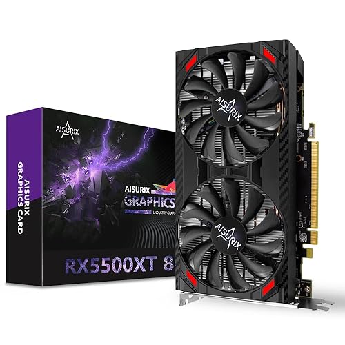 Rx 5500 Xt Radeon 500 Xt RX 5500 XT 8gb GDDR6 Graphics Card,128