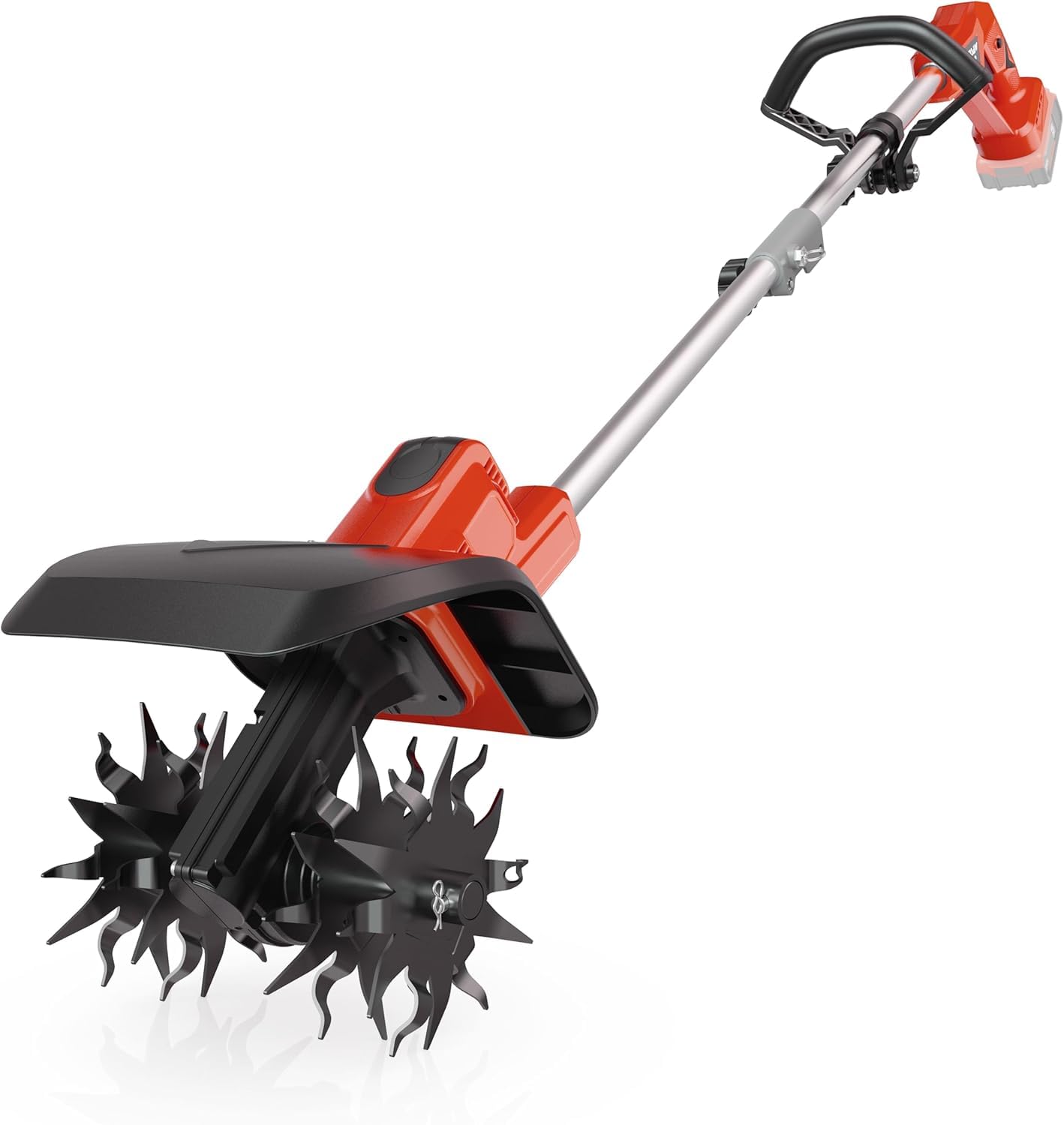 Photo 1 of *** FOR PARTS/MISSING ASSEMBLY PIECES*** Cordless Tiller Cultivator for Milwaukee 18V Battery(Tool Only),Brushless Motor,Electric Garden Tiller w/360 RPM, 9In Tilling Width and 6.6In Depth Garden Rototiller for Lawn/Soil Cultivation