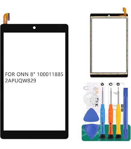 Vetro Touch Tablet Onn Vetro Digitalizzatore Per Tablet Onn. 8 - Foto 4