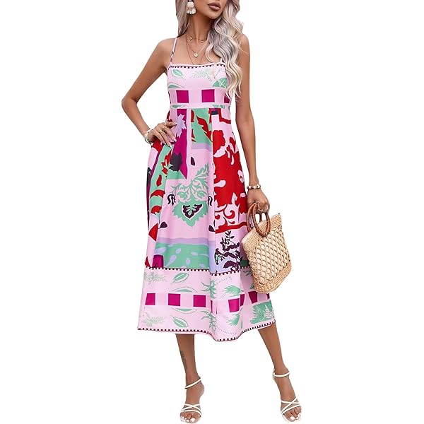 Vestidos De Verano Para Mujer 2025 Sin Mangas Con Tirantes
